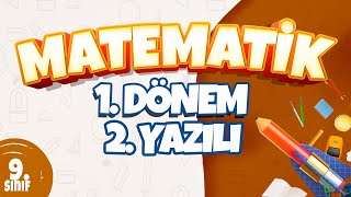 9 Sınıf 1 Dönem 2 Yazılı Hazırlık I Matematik [upl. by Eiten]