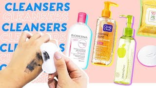 Facial Cleansers amp Makeup Removers 🌝💦6 Best Ways to Properly Wash Your Face for all skin types [upl. by Anirrehs]