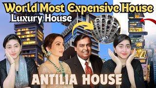 Antilia World Most Expensive House Luxury House  Mukesh Ambani House Antilia  How Antilia Made [upl. by Aikemot596]