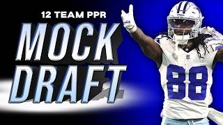 2024 Fantasy Football Mock Draft 12 Team PPR  Pick 3 [upl. by Arianne]