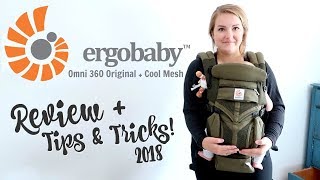 ERGO OMNI ORIGINAL amp COOL MESH REVIEW  TIPS amp TRICKS  BABY WEARING [upl. by Anale527]