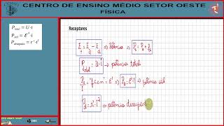 ELETRODINÂMICA Receptores Elétricos [upl. by Seugram2]