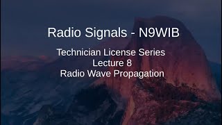 08  Radio Wave Propagation [upl. by Harl]