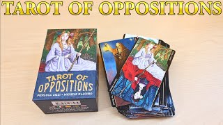 TAROT OF OPPOSITIONS Review  Reseña Tarot de las oposiciones [upl. by Neleb]