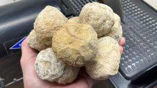 Cutting Rocks  Geodes What’s inside [upl. by Wilton]