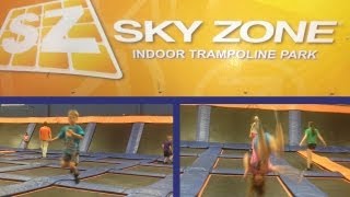 SKY ZONE INDOOR TRAMPOLINE PARK  CANTON MI [upl. by Niatsirt]