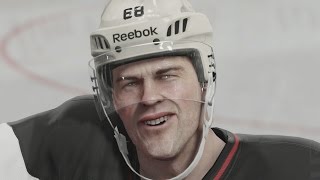 Jaromir Jagr  Career Player Ratings EA Sports NHL [upl. by Elawalo]