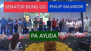 SENATOR BONG GOAT PHILIP SALVADORNAMIGAY NG AYUDAGROCERIESBOLA BIKE ETC SA BILIRAN LEYTE [upl. by Decamp]