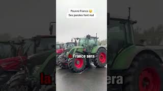 ses paroles font mal la France vas mal agriculteurencolere triste paroletriste [upl. by Nnayrb472]