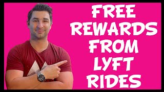 How to Get FREE Rewards From Lyft Rides Lyft App Tutorial [upl. by Starobin]