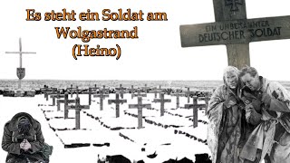 Wolgalied  Es steht ein Soldat am WolgastrandHeino [upl. by Nikal]