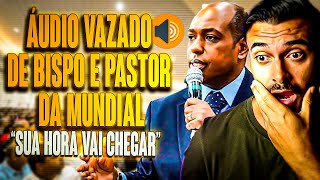 VAZOU Áudio comprometedor de BISPO negociando com PASTOR [upl. by Keg408]