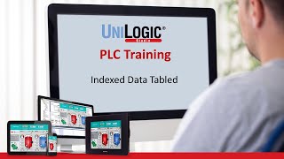 PLC Training Indexed Data TablesUniLogic for UniStream by Unitronics [upl. by Sana]