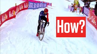 Navigating The Cyclocross World Cup Val di Sole Snow [upl. by Akamahs]