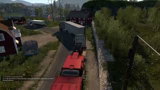 The weekend TruckersMP experience feat my trucks broken neck [upl. by Indnahc]