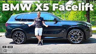 New BMW X5 Facelift M60i xDrive Review 2024 [upl. by Aicined]