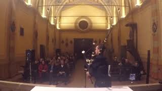 Tu Scendi dalle Stelle con cornamusa scozzese  Concerto di Natale a Vobarno BS 08122023 [upl. by Pasadis]