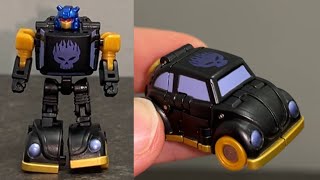 How to transform Dr Wu golden beetle Transformers shattered glass goldbug figure G1 bumblebee [upl. by Pavlish58]