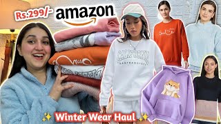 Amazon Winter Haul Rs299 🔥  Amazon Winter Finds  Amazon Finds amazon winter [upl. by Elatnahs]