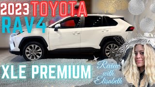 2023 Toyota Rav4  XLE Premium Review [upl. by Alehcim]