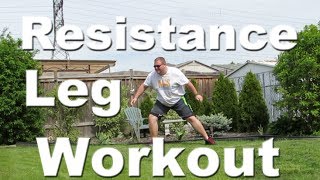 Resistance Band Leg Workout For Basketball Players  Basketball Speed Workouts  Victorem Bands [upl. by Kristy]