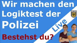 Polizeitest  Logikteil  Wir haben einen Fehler gemacht  Wie schneidest du ab [upl. by Anayd]