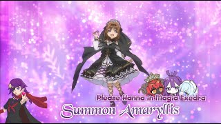 Magia Record Free Summoning Take with Spark Amaryllis [upl. by Simonette]