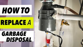 How To Replace A Garbage Disposal [upl. by Hsur]