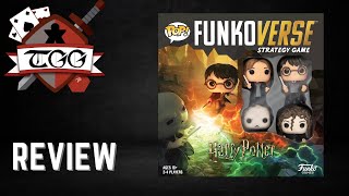 Funkoverse Strategy Game Harry Potter 100 Review [upl. by Nyloc531]