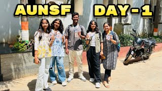 AUNSF Event Day1 ANURAG UNIVERSITY Ep55🌱 [upl. by Brandon]