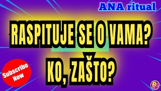 RASPITUJE SE O VAMA KO ZAŠTO tarot [upl. by Doowyah]