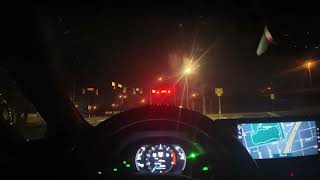 2 AM POV Drive In The Lexus ES 350 F Sport [upl. by Melborn]