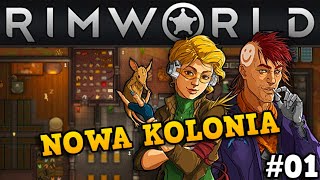 Zakładamy nową kolonię  Rimworld Wszystkie DLC 01 [upl. by Sineray297]