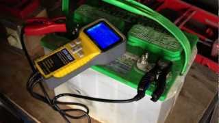 Lead Acid Battery Desulfation Using Epsom Salt Attempting to use Capacitive Charger Part 5 of 6 [upl. by Porett864]