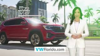 Volkswagen South Florida  75th Anniversary Sales Event  Tiguan  Jetta  Spanish [upl. by Bernita]