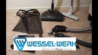 Wessel Werk EBK 360 CENTRAL VACUUM Power Nozzle KIT Review [upl. by Sitto112]