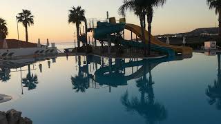 Sunwing Kallithea Beach Athena Rhodos  Exploring the resort area on foot [upl. by Foscalina]