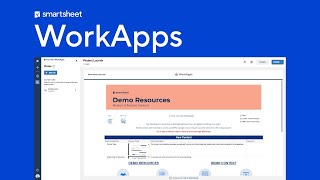 Smartsheet WorkApps [upl. by Almeida]