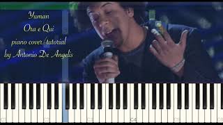 Yuman  Ora e Qui  piano cover by Antonio De Angelis [upl. by Misab]