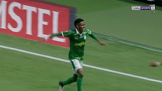 Estevão Willian vs Liverpool URU 1 Goal and Libertadores DEBUT Estreia Messinho Libertadores e Gol [upl. by Major]