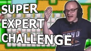 Super Expert Challenge  Mario Maker w Plup amp Mew2King [upl. by Dnaltroc]