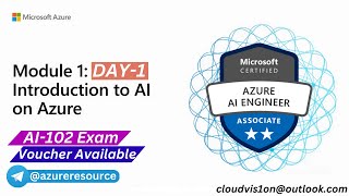 AI 102 Designing and Implementing a Microsoft Azure AI Solution Day 1 of 5 [upl. by Esaj]