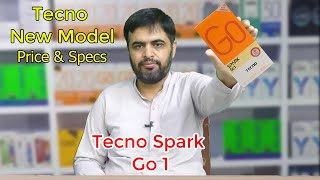 Tecno Spark Go 1 price in Pakistan and full specs [upl. by Anwahsak406]