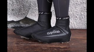 Grip Grab Race Aqua Black Overshoes [upl. by Sipple]