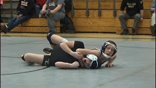 Boys Pinning girls in competitive wrestling 35  High school amp Middle school [upl. by Htidra]