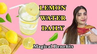 The Real Reason to drink LEMON WATER daily  Drink lemon water daily amp see the results डॉक्टर बुशरा [upl. by Calandria]