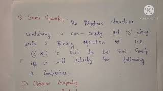 semigroups and monoids discrete mathematics semigroup in discrete mathematics [upl. by Hiasi898]