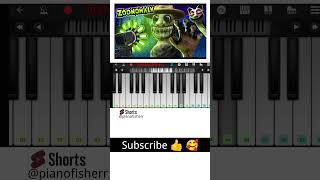 ZOONOMALY Chase Theme Easy Piano Tune shorts [upl. by Irolam]