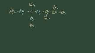 4 Formulación orgánica carbono primario secundario terciario cuaternario [upl. by Namsu779]