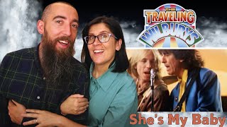 The Traveling Wilburys  Shes My Baby REACTION with my wife [upl. by Ojybbob987]